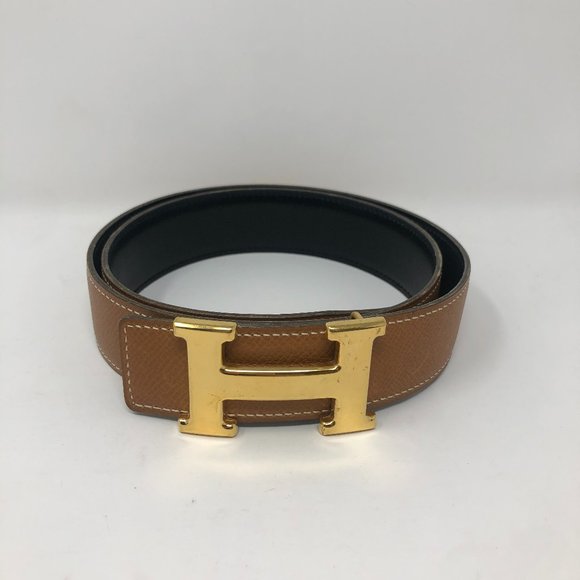 SOLD!! HERMES Brown 72 Belt - Picture 1 of 8